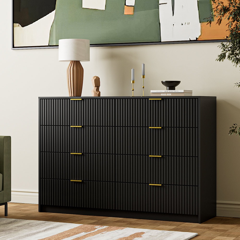 8-Drawer Double Dresser, 55" W