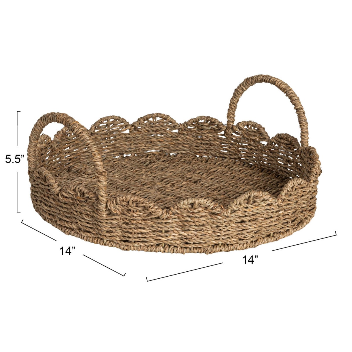 Fraga Wicker Tray