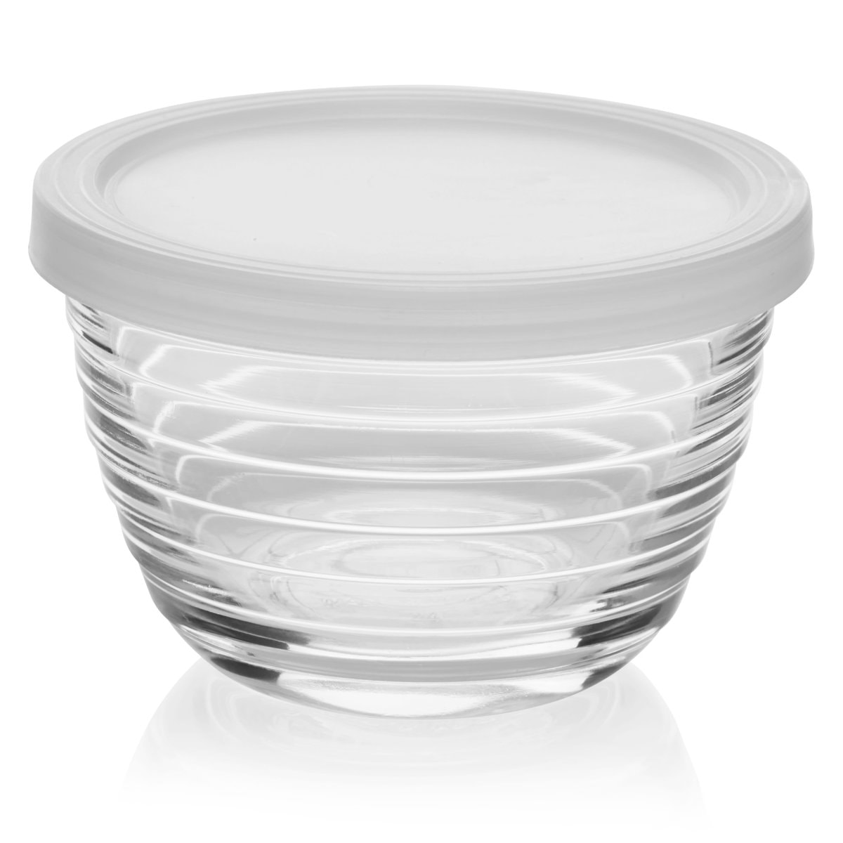 Libbey Small Glass Bowls with Lids, 6.25-ounce, Set of 8 (Set of 8)