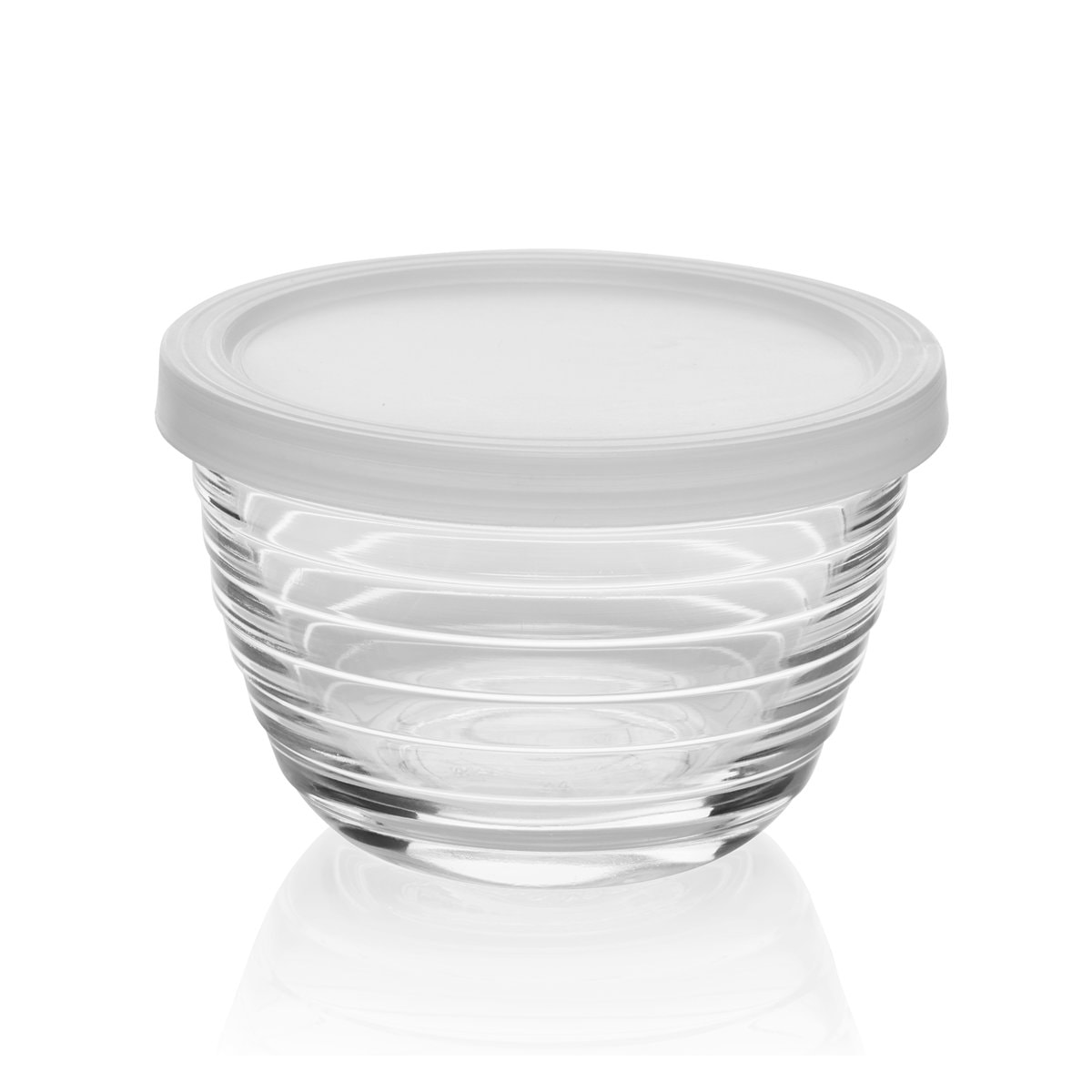 Libbey Small Glass Bowls with Lids, 6.25-ounce, Set of 8 (Set of 8)