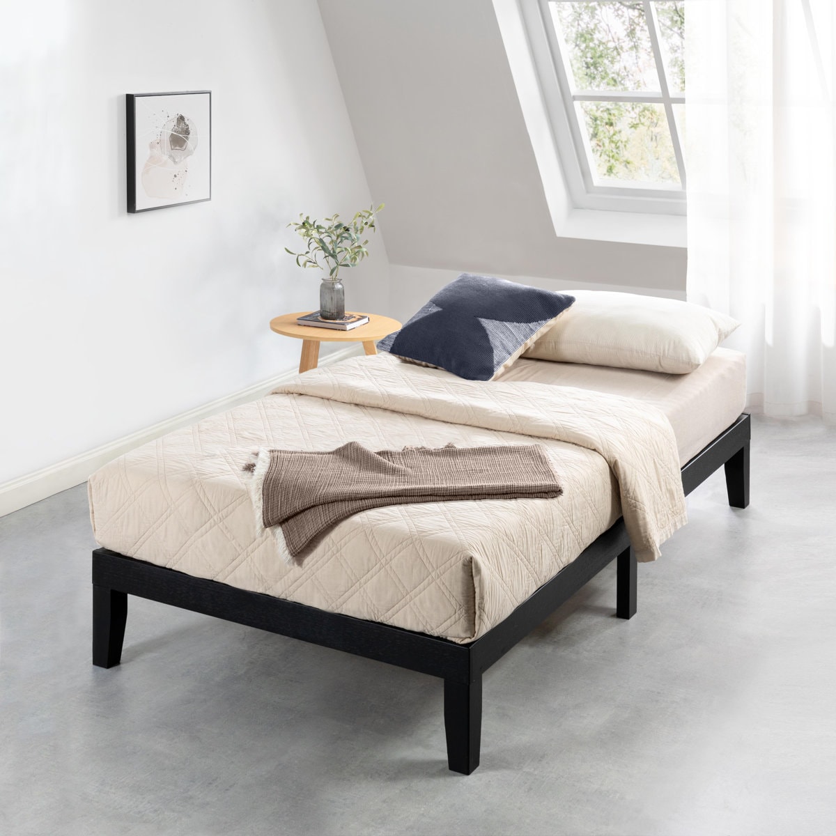 Harlow Solid Wood Platform Bed