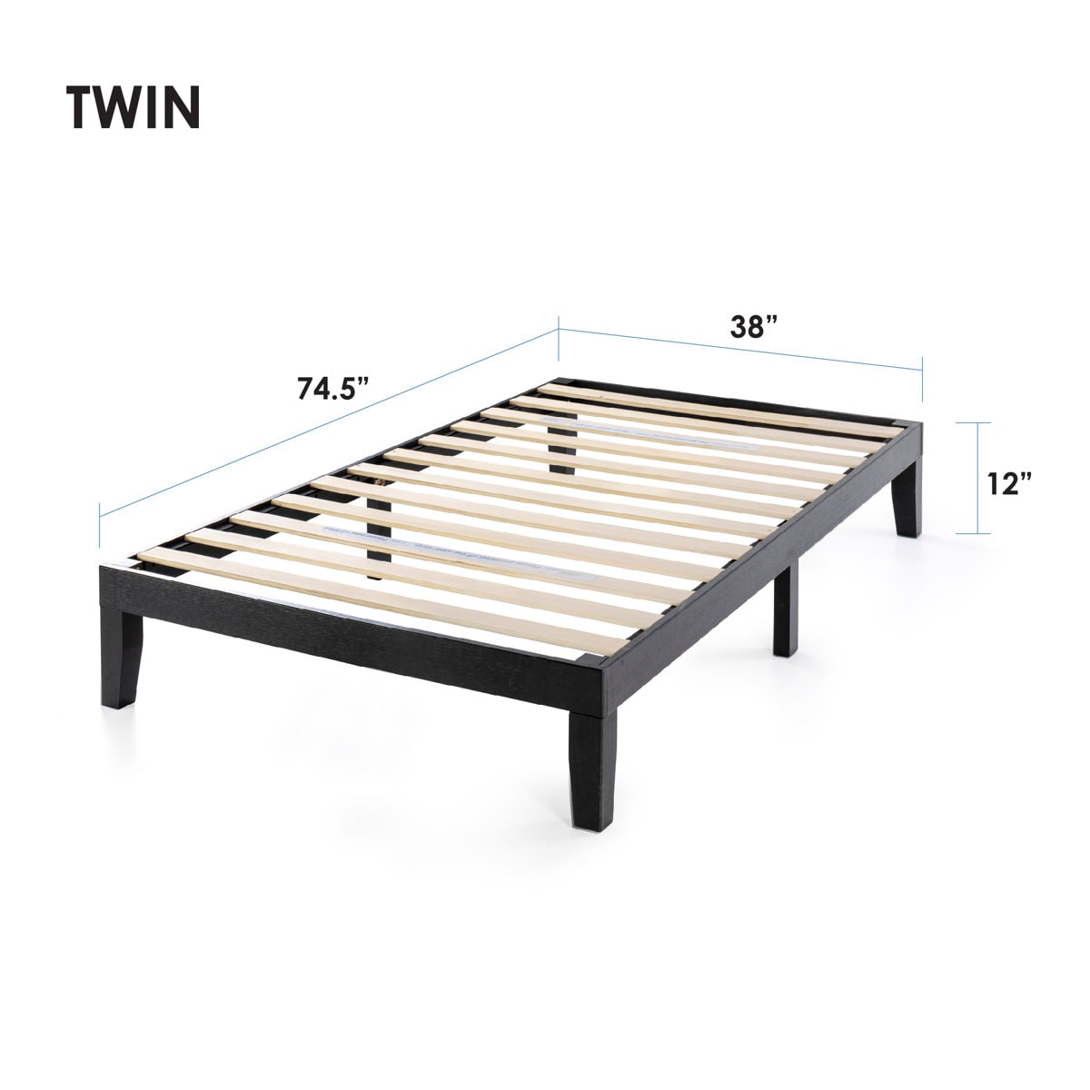 Harlow Solid Wood Platform Bed