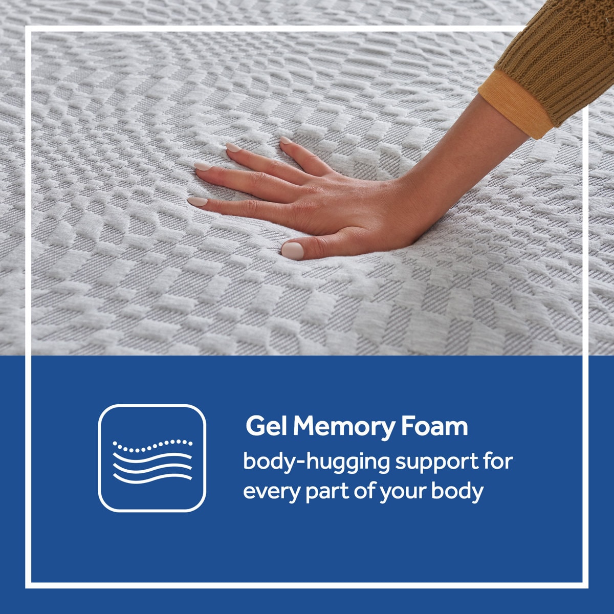 Sealy Cool 12" Medium Memory Foam Mattress