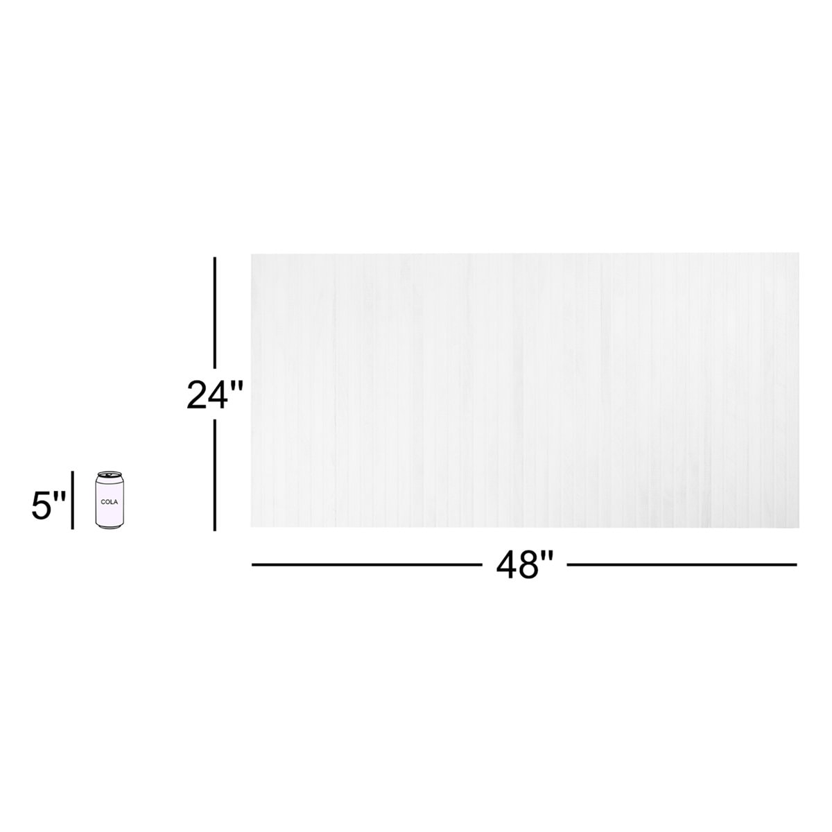 Auburn Ribbon 24 in. x 48 in. Porcelain Ribbed Wood Look Wall Tile (15.49 Sq. Ft. / Case)