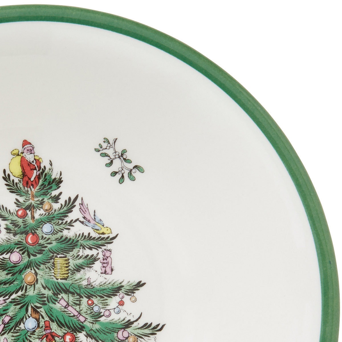 Spode Christmas Tree 12-Piece Dinnerware Set with Plates & Mugs, Service for 4