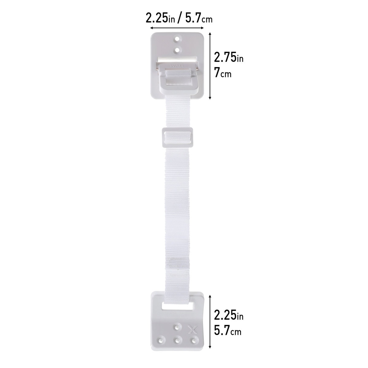 Wayfair Basics® Hinged Furniture Anti-Tip Strap (Set of 2)