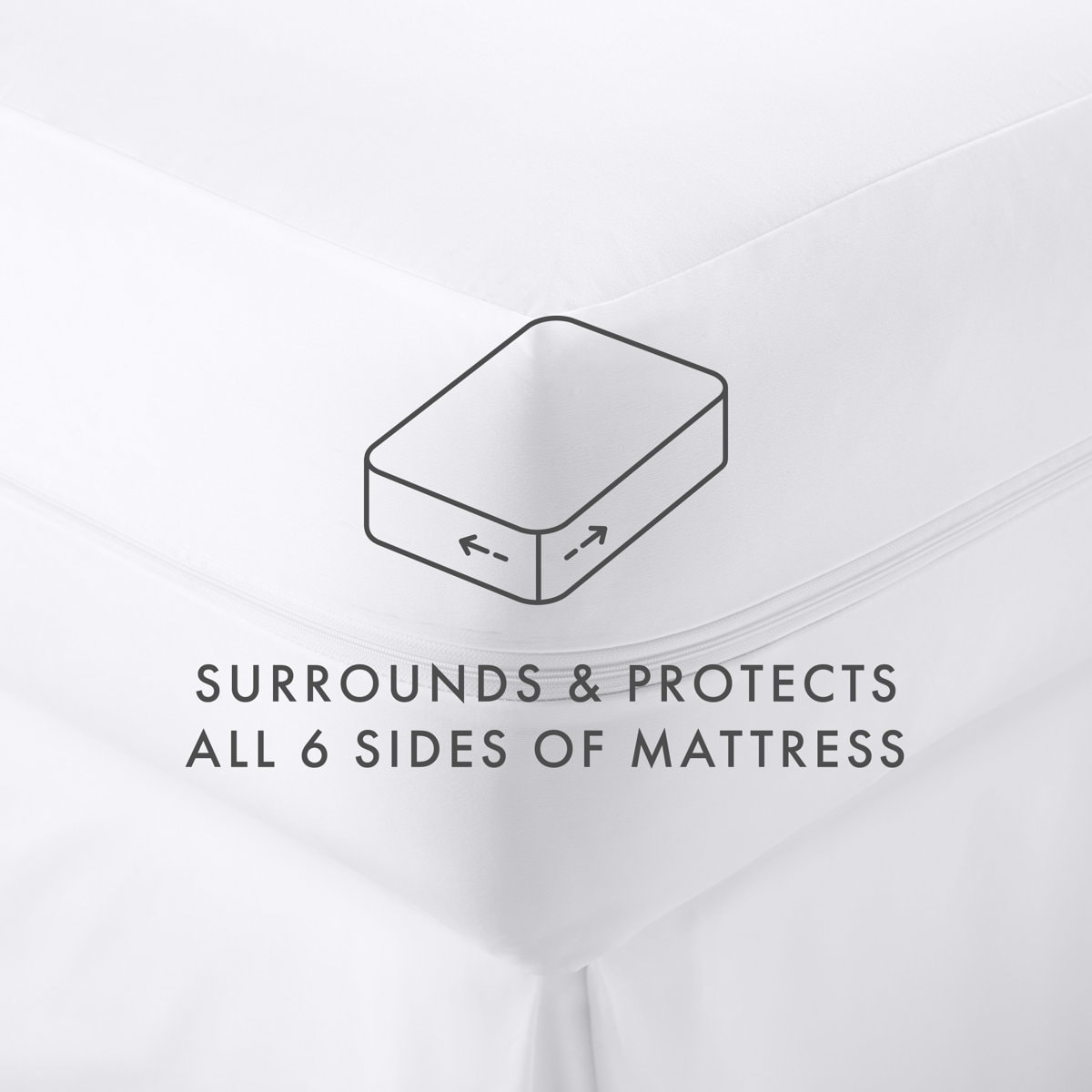 Hypoallergenic Waterproof Mattress Protector Cover Bellevue