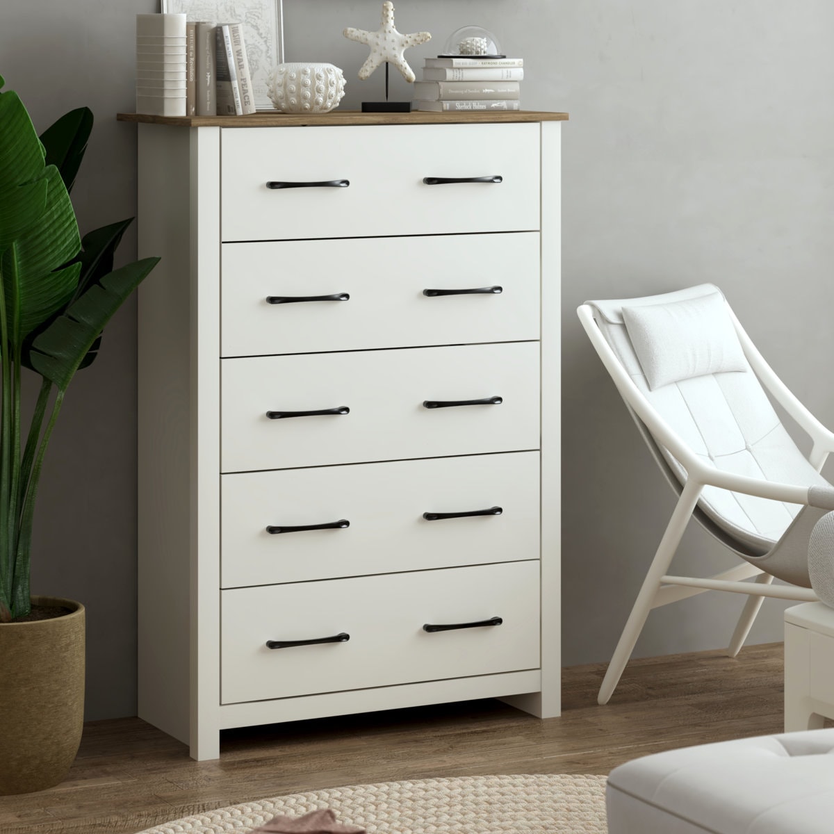 Walter 5 Drawer 30.7" W Dresser