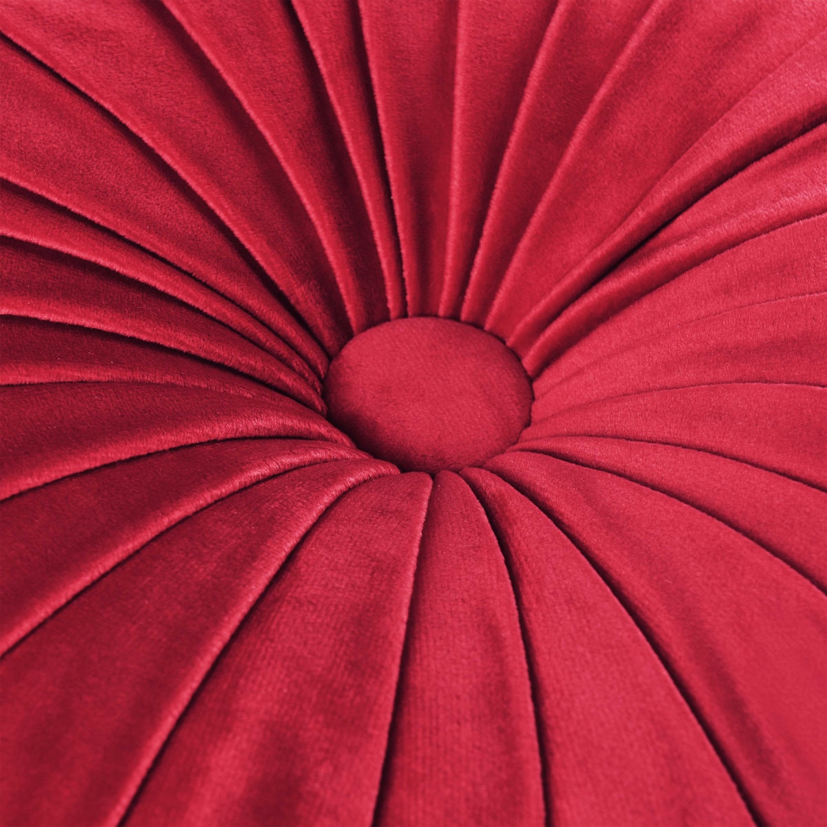 Velvet Round Throw Pillow (Set of 2)