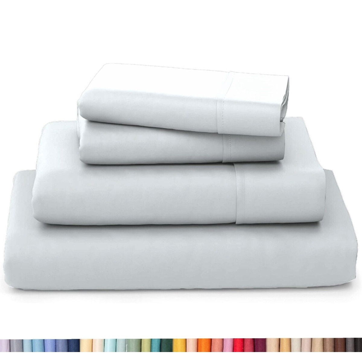 Ultra Soft Bamboo Sheet Set - 4 Pc Set - Wrinkle Resistant - Cooling Sheets with Deep Pockets