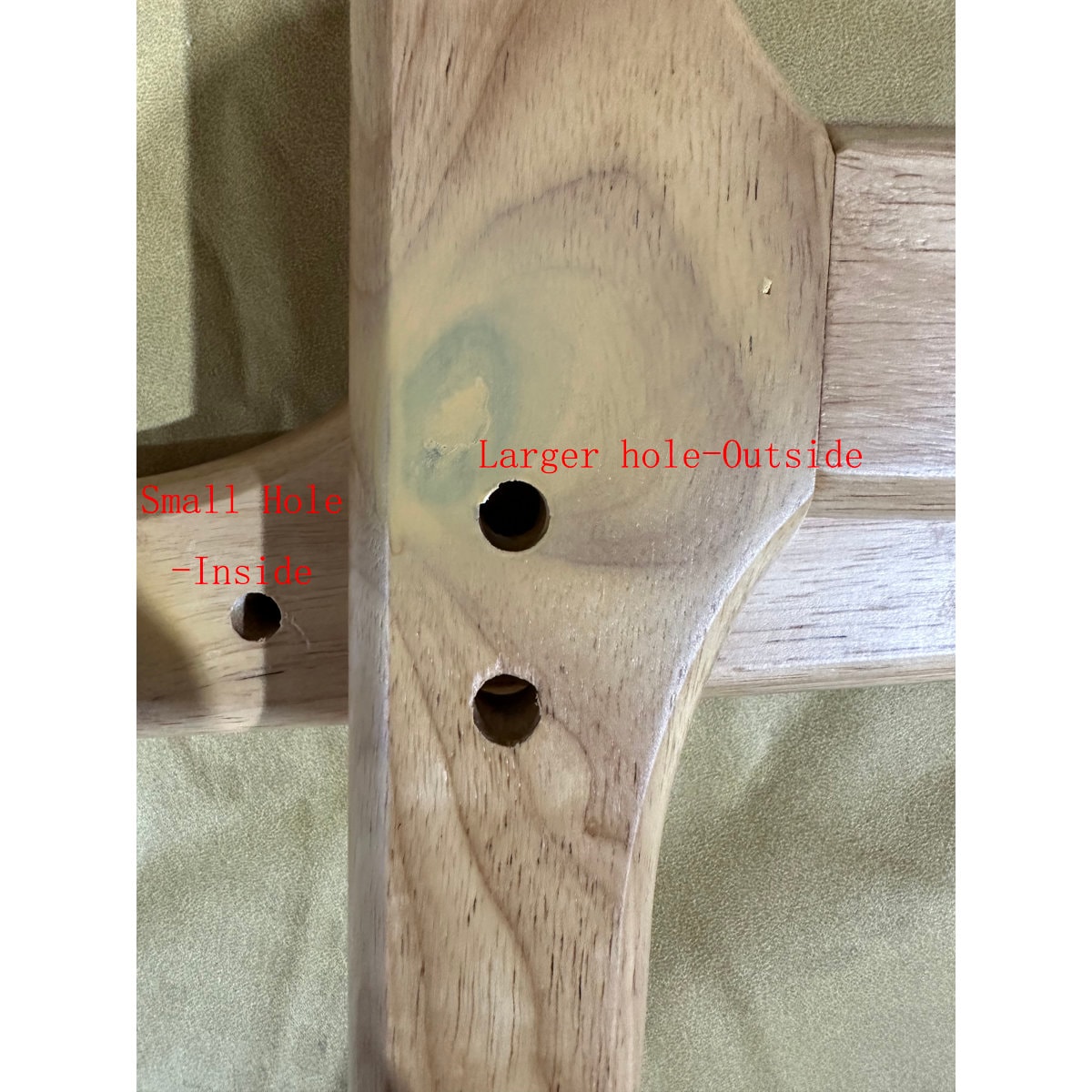 Lemley Mid Century Solid Wood Accent Chair Upholstered Armchair with an Extra Pillow