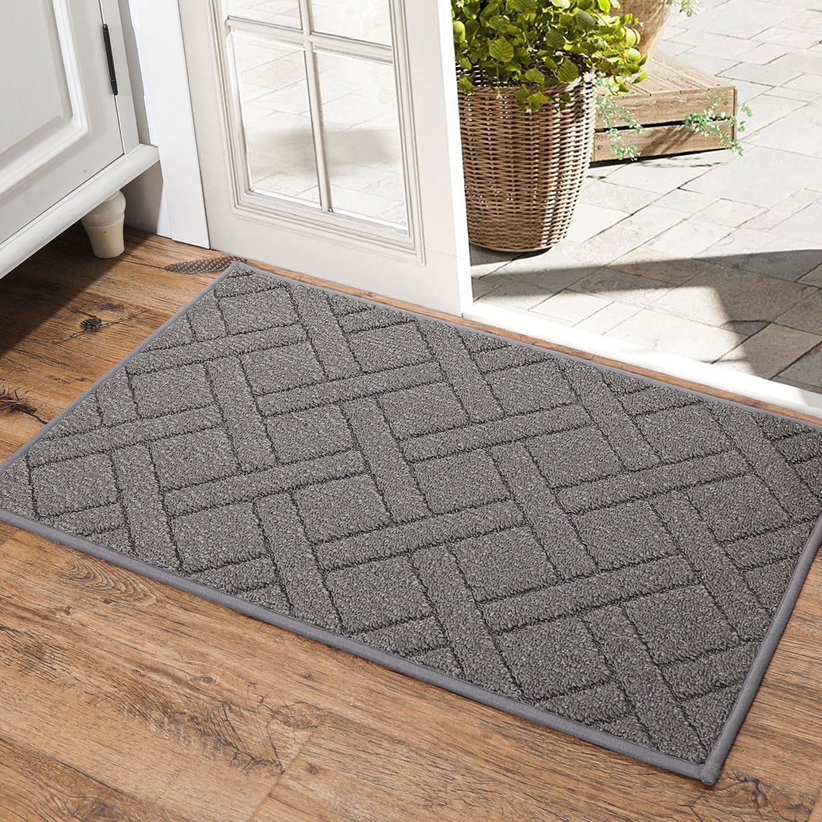 Dioselina Non-Slip Indoor Doormat