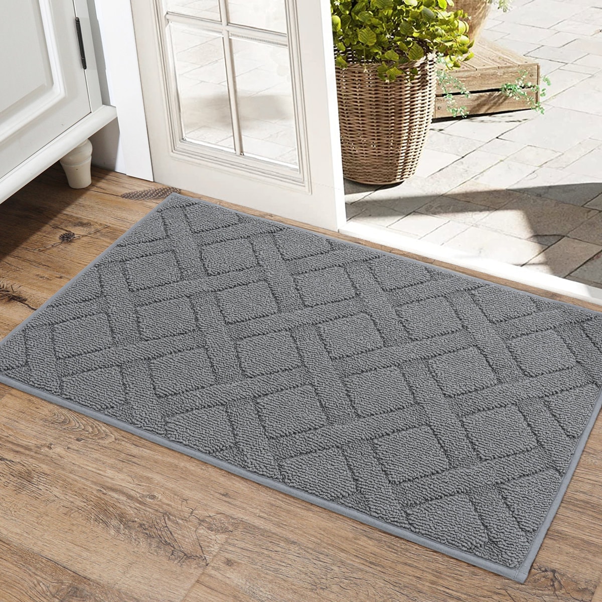 Dioselina Non-Slip Indoor Doormat