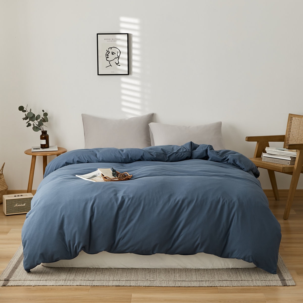 VCLIFE Luxury Soft 100% Cotton Duvet Cover Set