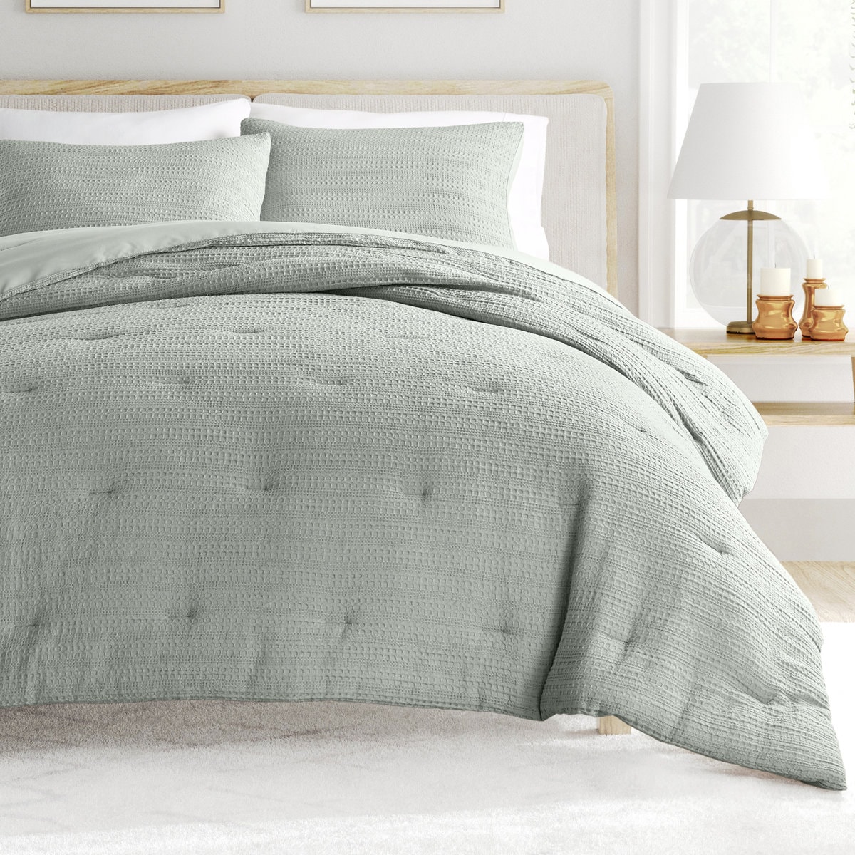 Boysen All Season Textured Down Alternative Comforter Set