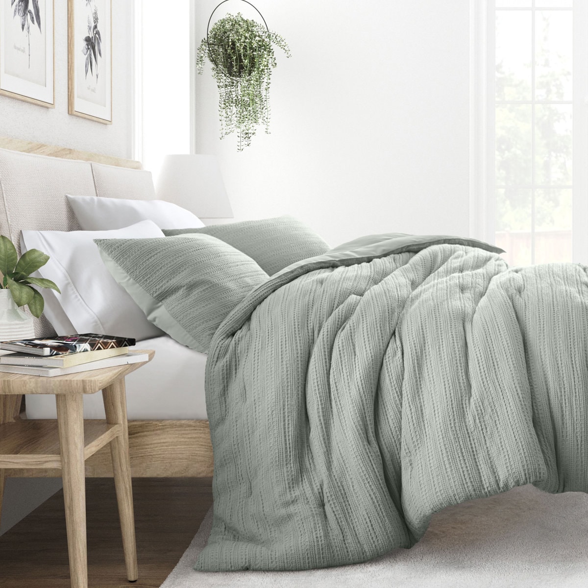 Boysen All Season Textured Down Alternative Comforter Set