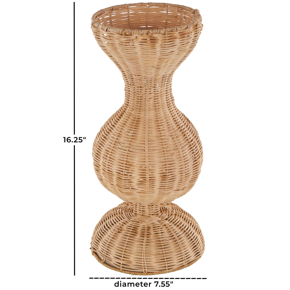 Handmade Rattan Table Vase