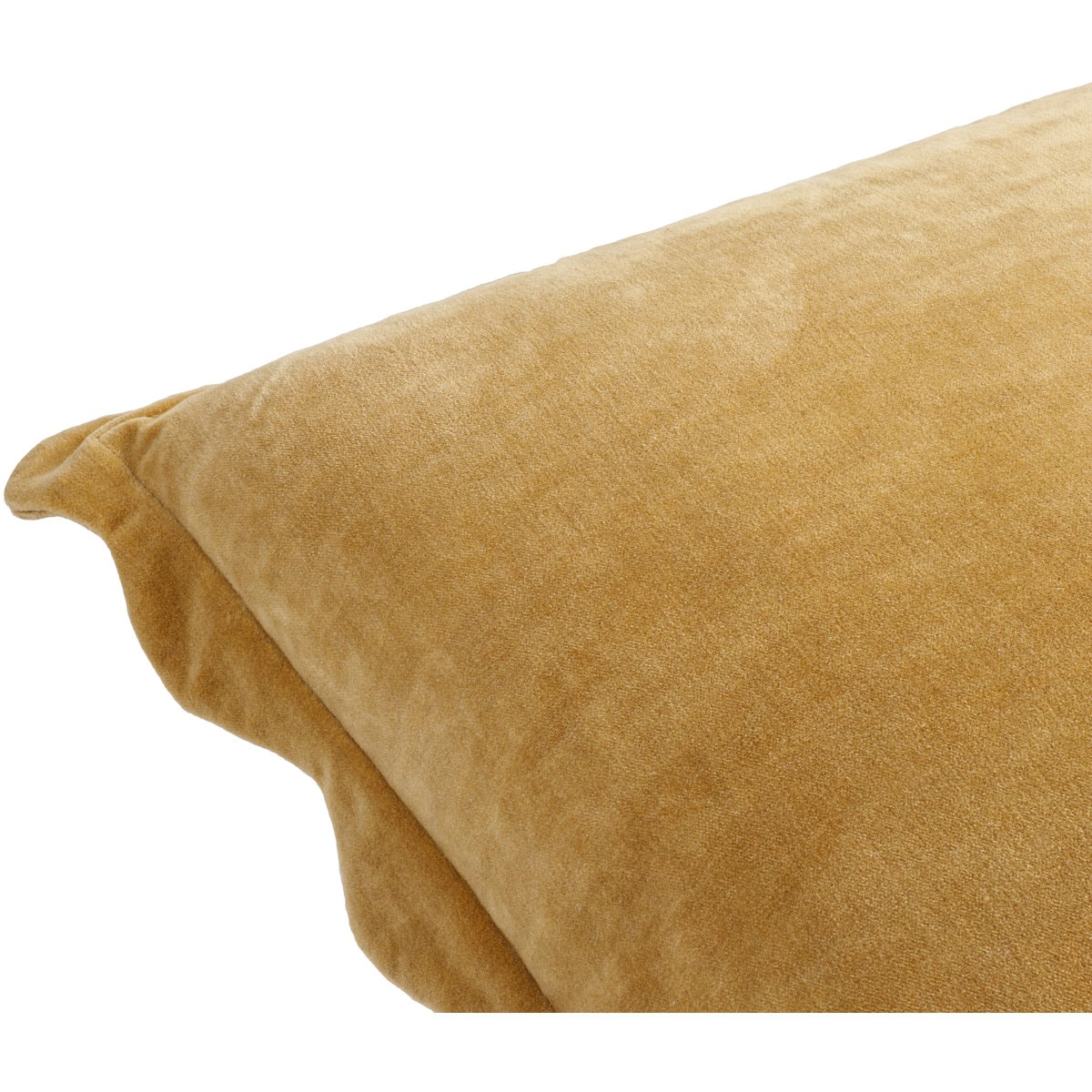 Collier Scalloped Edges Throw Pillow