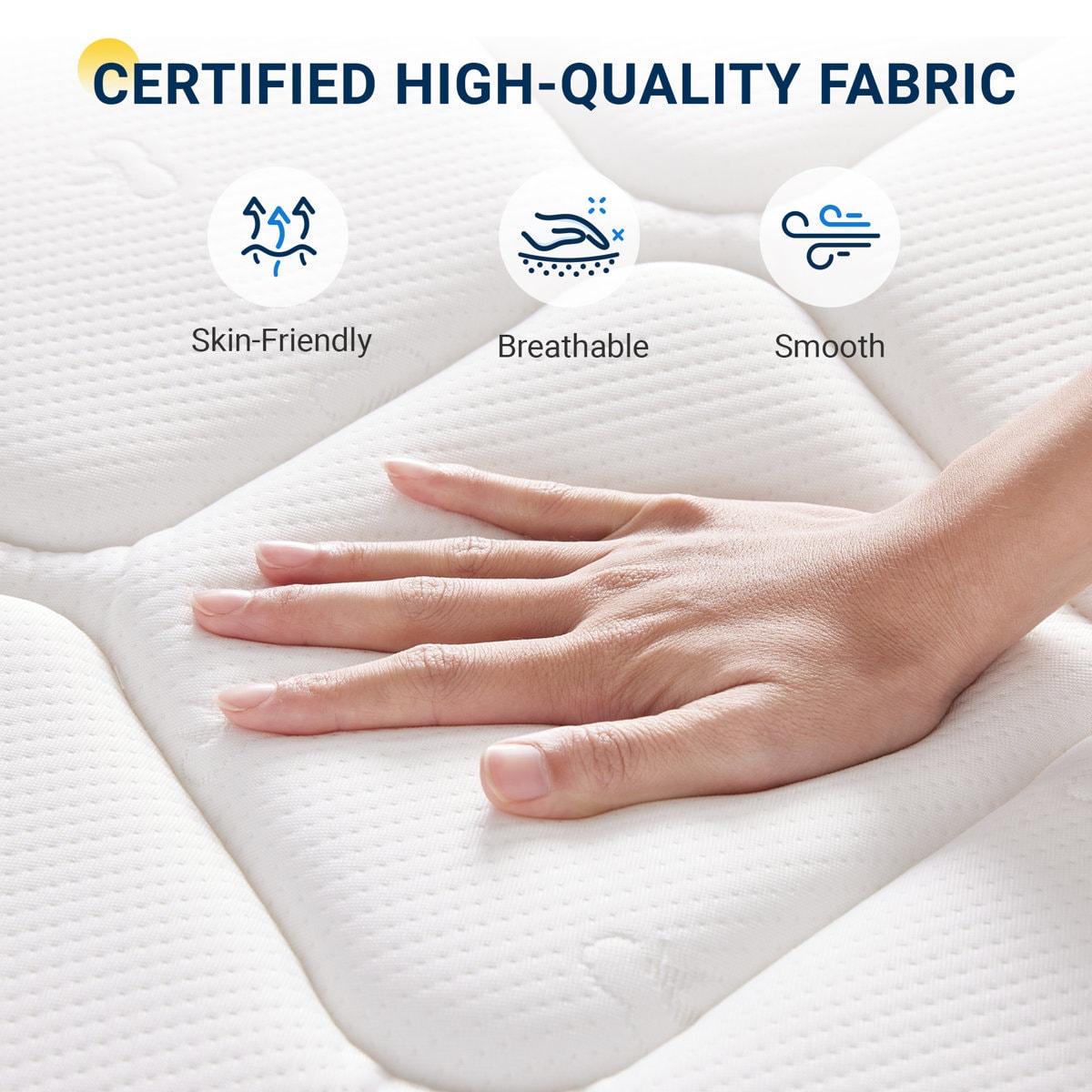 Avenco 8'' Medium Gel Memory Foam Hybrid Mattress