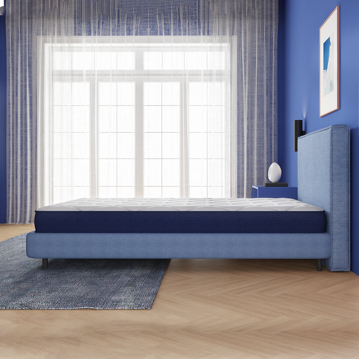 Avenco 8'' Medium Gel Memory Foam Hybrid Mattress