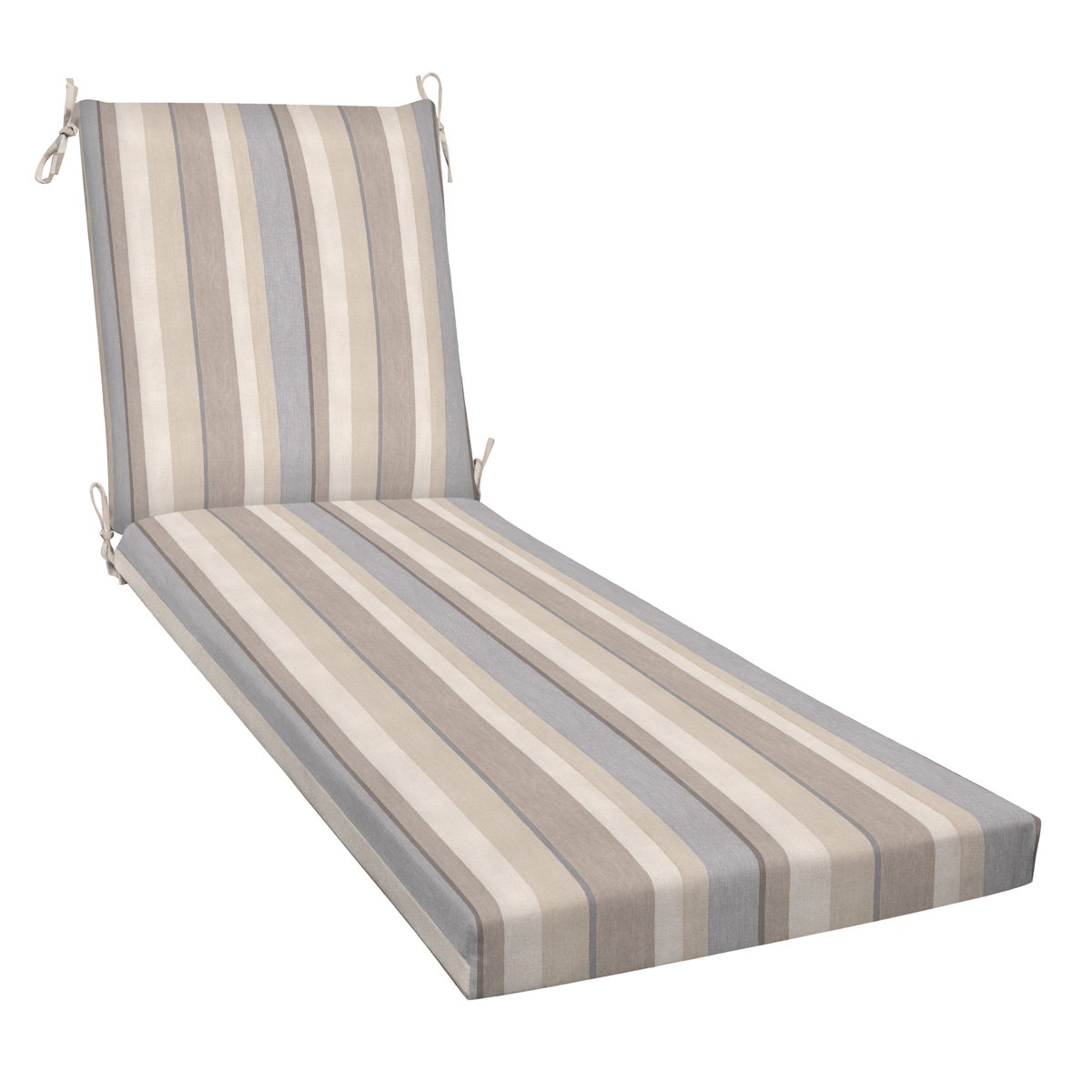 Meridian Outdoor Chaise Lounge Cushion – Weather-Resistant, Reversible, Plush Comfort