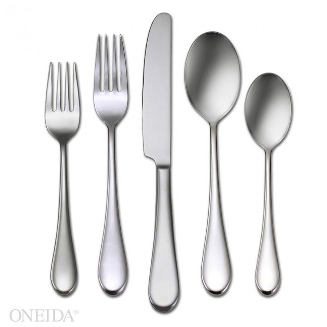Oneida Icarus 45 Piece Everyday Flatware Set, Service For 8