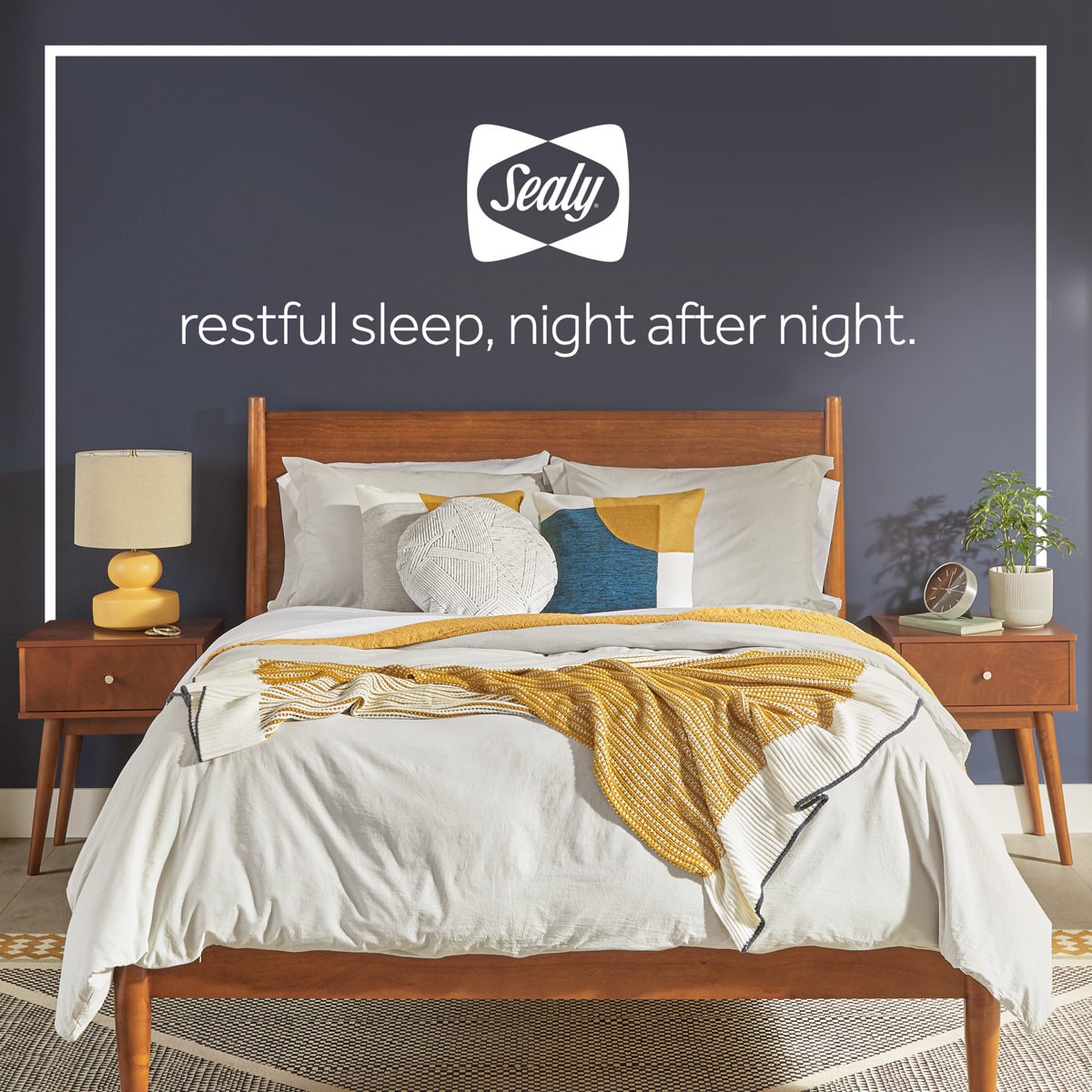 Sealy Cool 12" Medium Hybrid Mattress