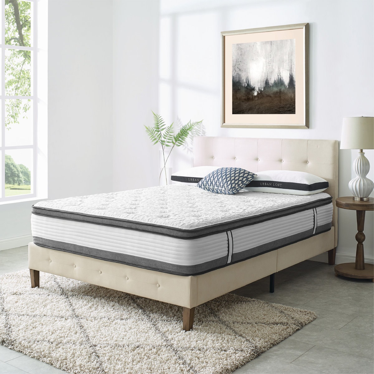 Wayfair Sleep 12" Plush Cooling Gel Hybrid Mattress