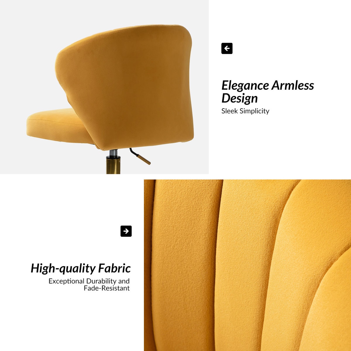 Euclid Ergonomic Task Chair with Tufted Back