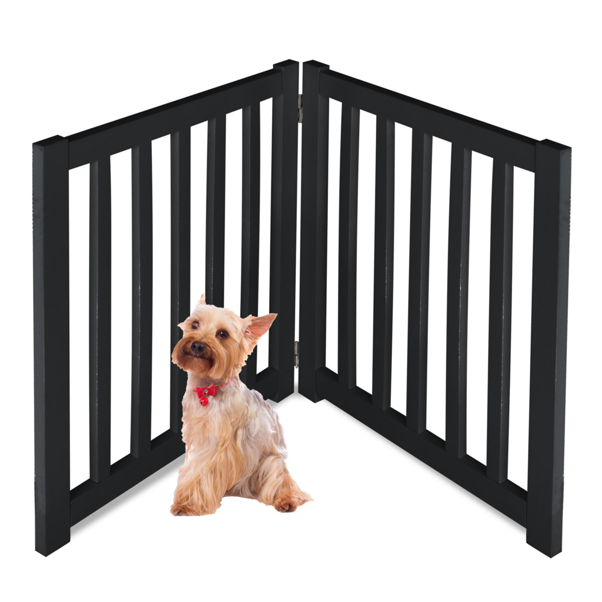Wooden Free Standing Pet Gate