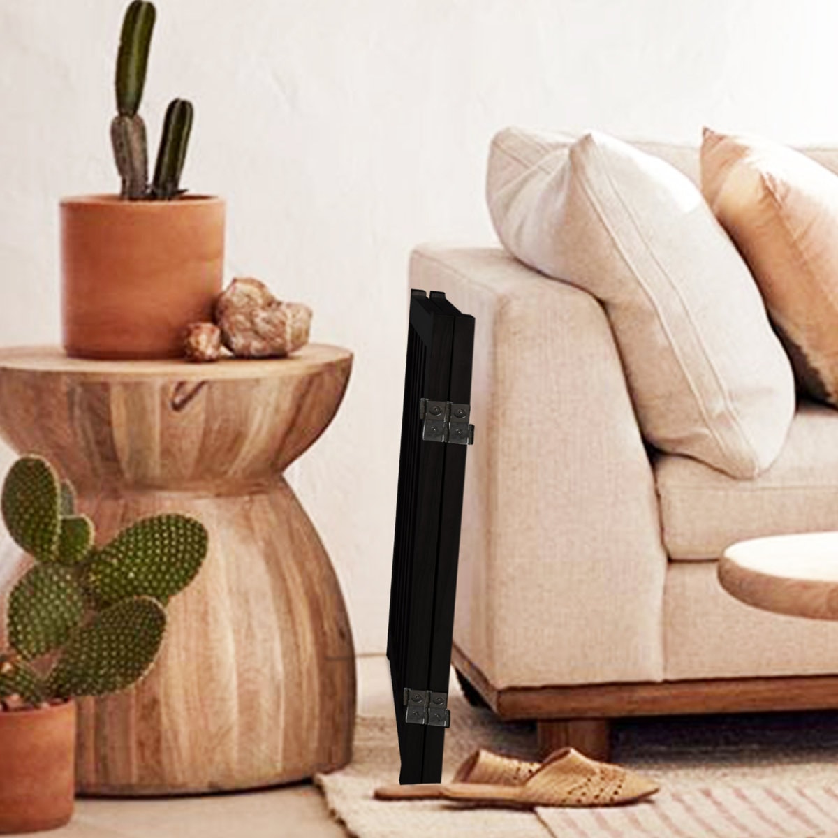 Wooden Free Standing Pet Gate