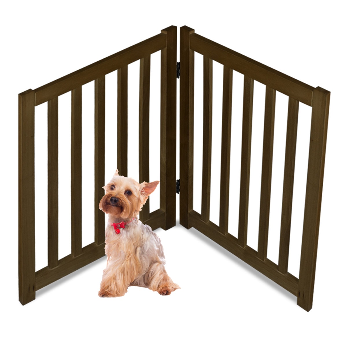 Wooden Free Standing Pet Gate