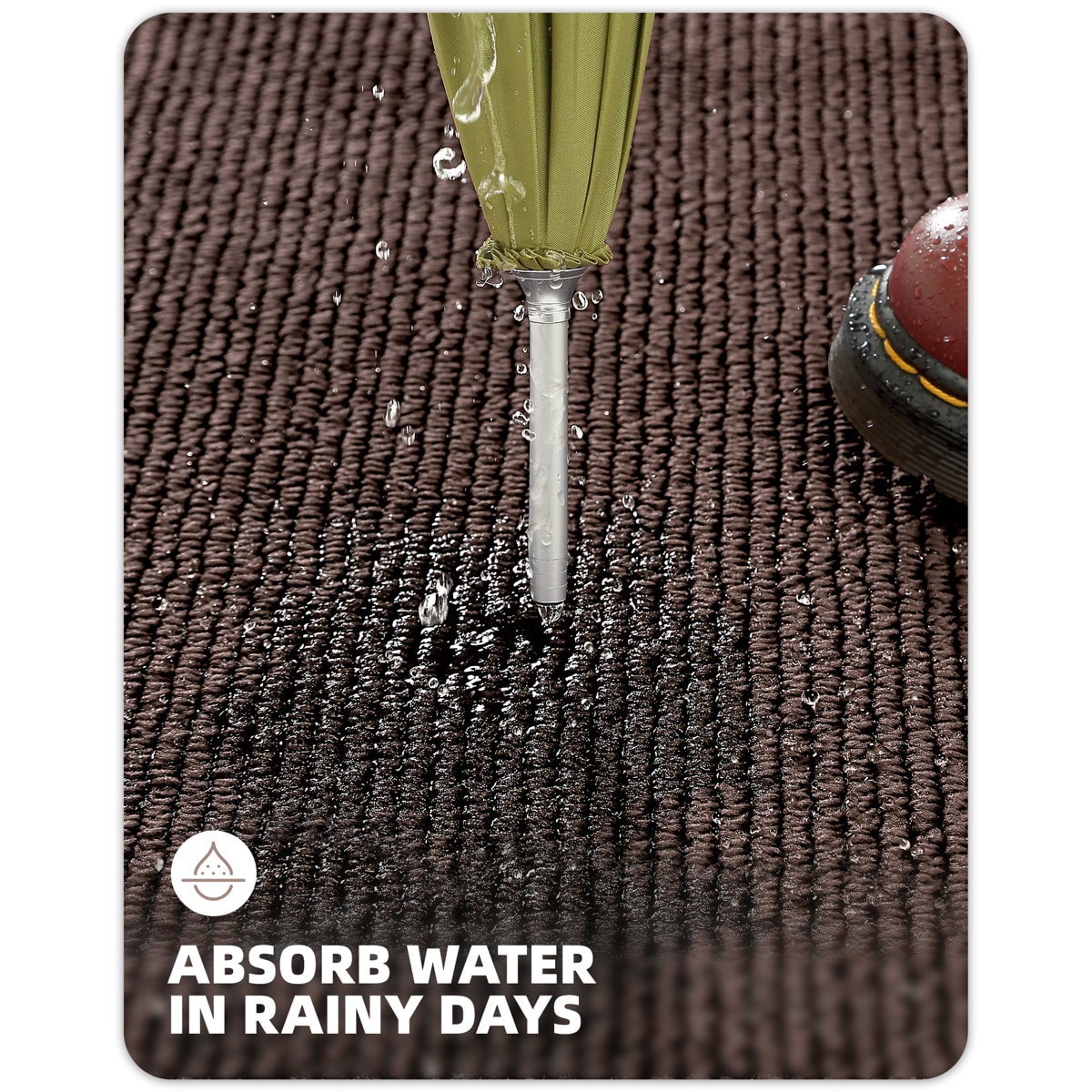 Spanos Non-Slip Indoor Doormat